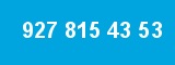927 815 43 53 927 815 43 53